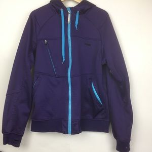 Aperture purple snowboarding jacket